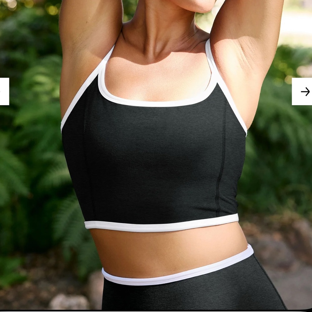 Spacedye New Moves High Cropped Tank